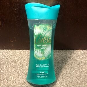 Caress Emerald Rush Lush Gardenia & White Tea Essence Fresh Body Wash 12oz